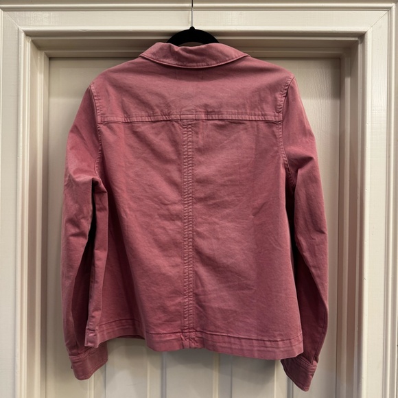 Boden Dusty Pink Jacket with Collar and Relaxed Fit - NWOT - Picture 5 of 16